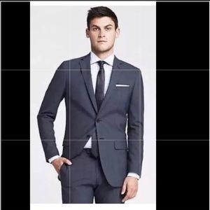 Authentic banana republic monogram blazer navy blu